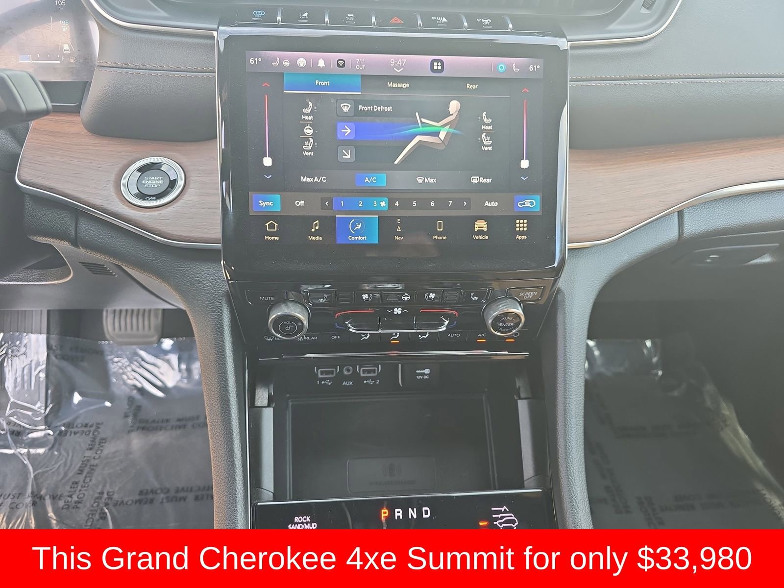 Used 2022 Jeep Grand Cherokee Summit w/ Advanced Protech Group IV AWD/4WD image 31
