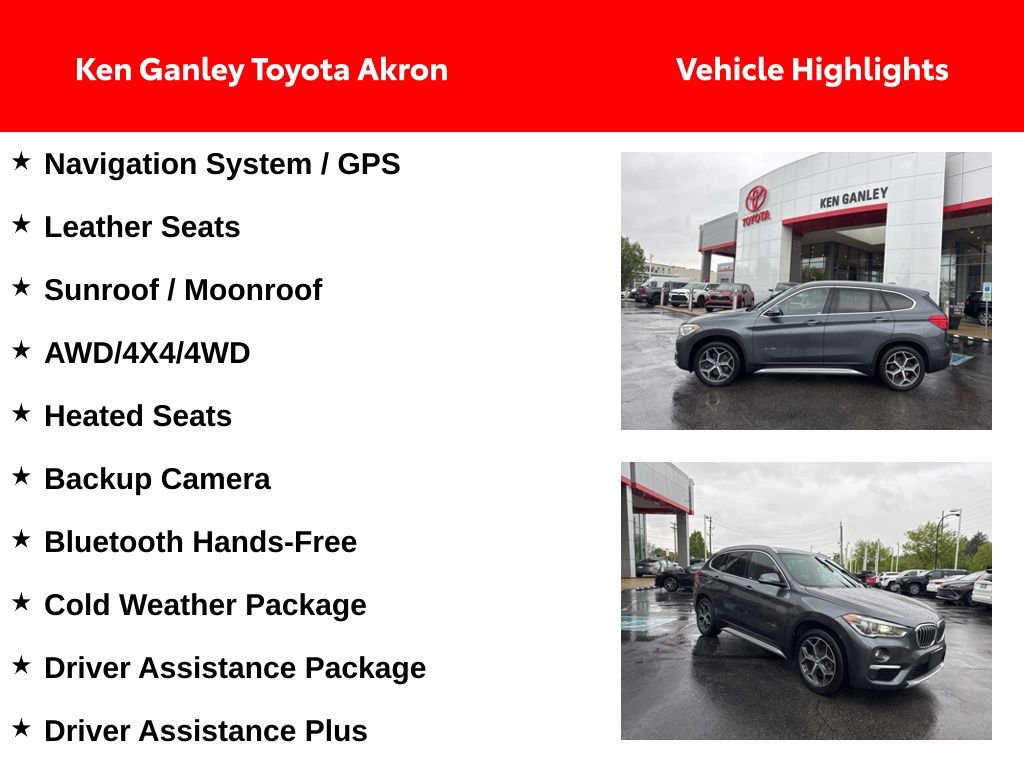 Used 2016 BMW X1 xDrive28i AWD/4WD image 2