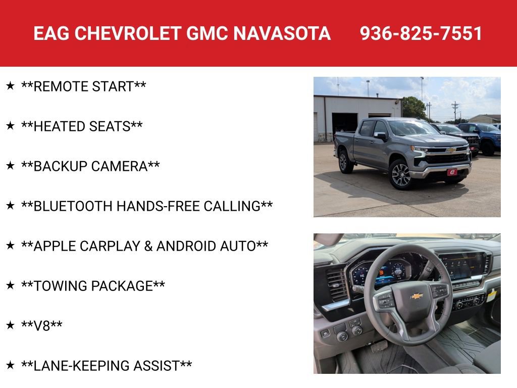 New 2026 Chevrolet Silverado 1500 LT w/ Texas Edition Plus image 4