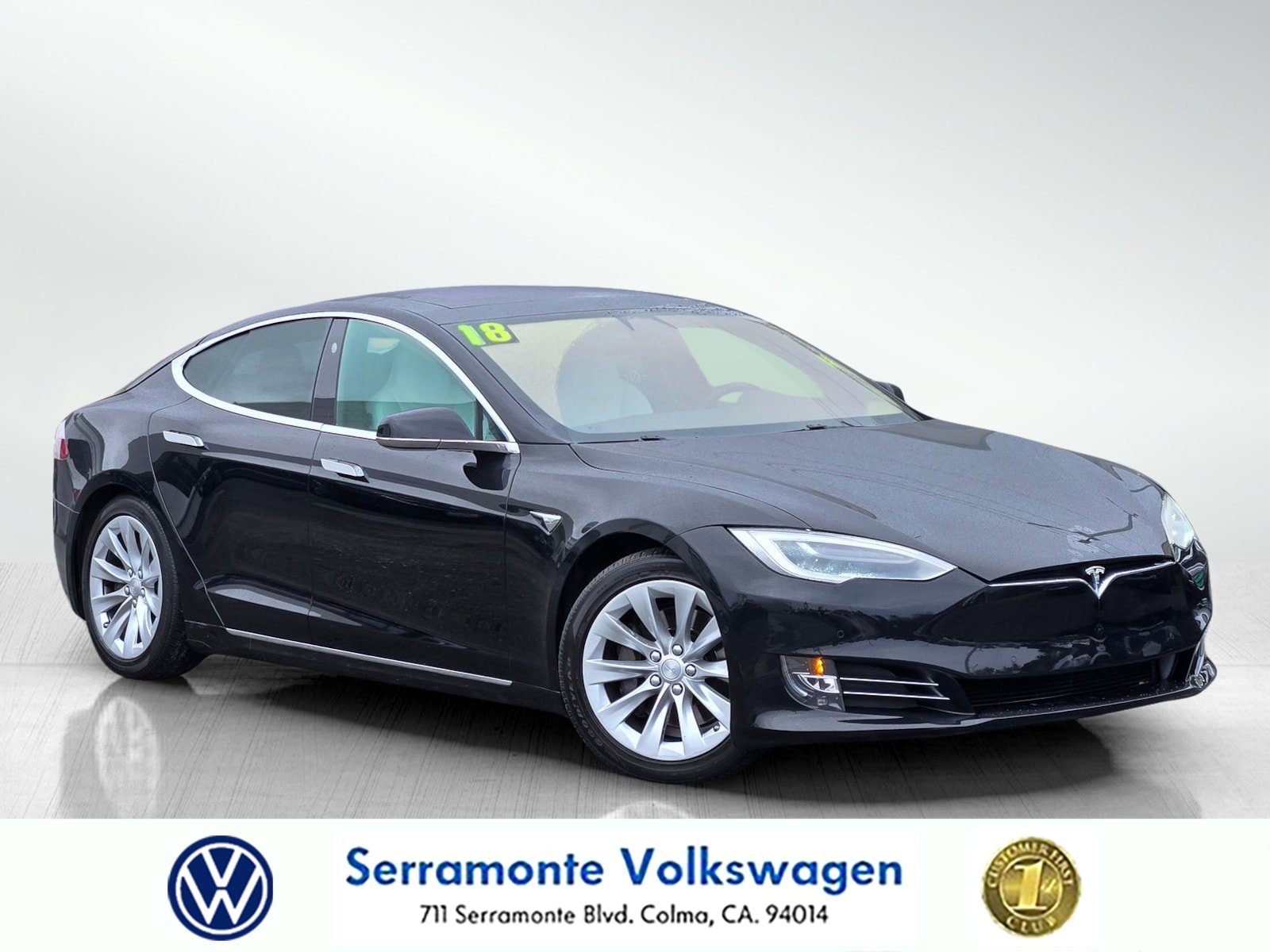 Used 2018 Tesla Model S 75D AWD/4WD image 1