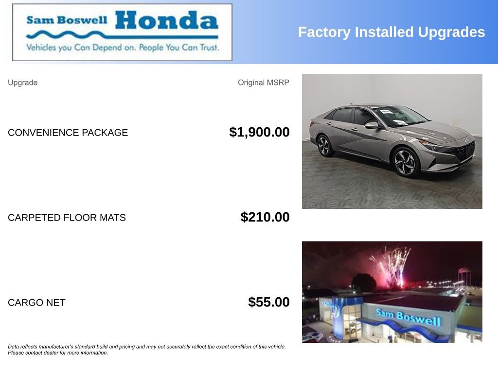 Used 2023 Hyundai Elantra SEL w/ Convenience Package FWD image 4