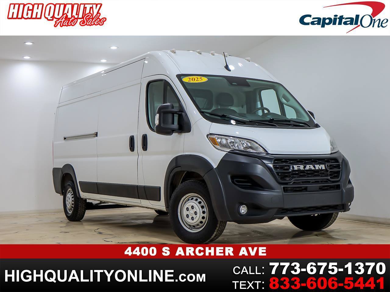 Used 2025 RAM ProMaster 2500 w/ Convenience Group FWD image 1