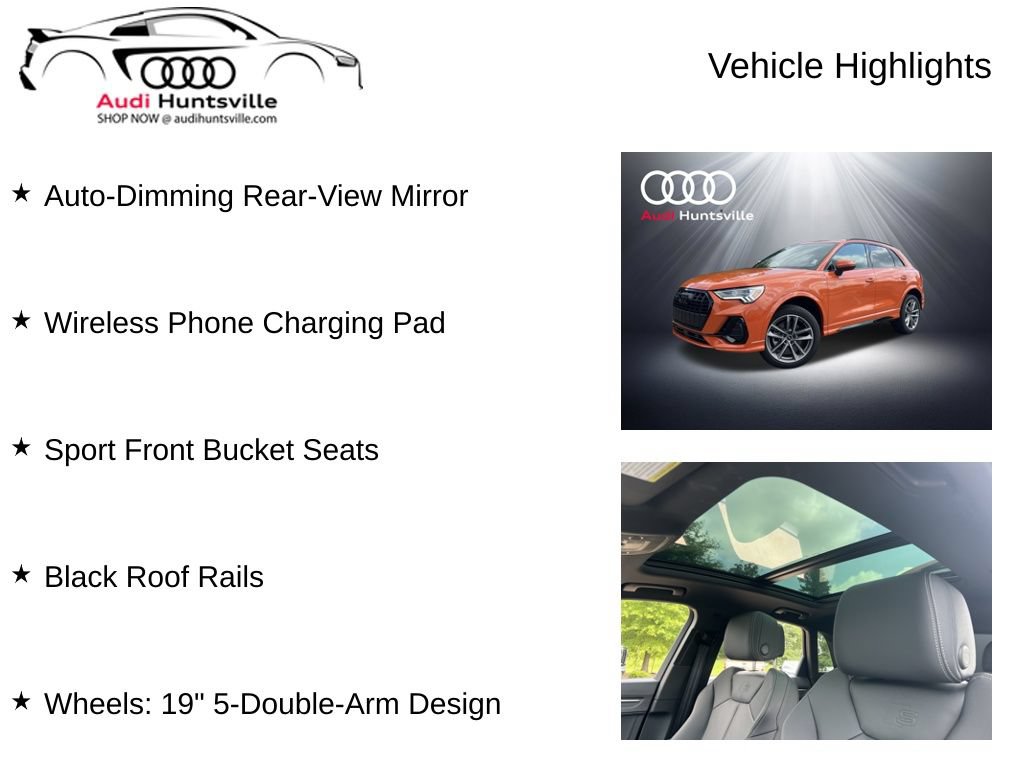 Used 2025 Audi Q3 2.0T Premium w/ Convenience Package AWD/4WD image 18