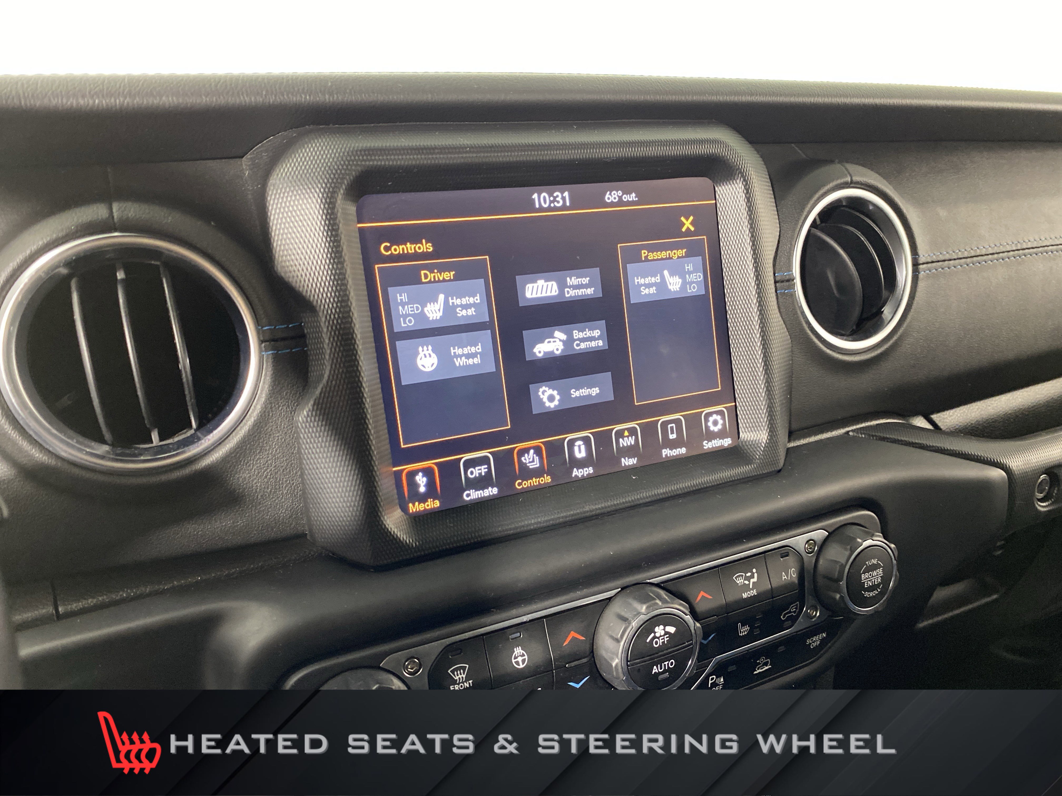 Used 2022 Jeep Wrangler Unlimited Rubicon 4xe w/ Cold Weather Group image 7