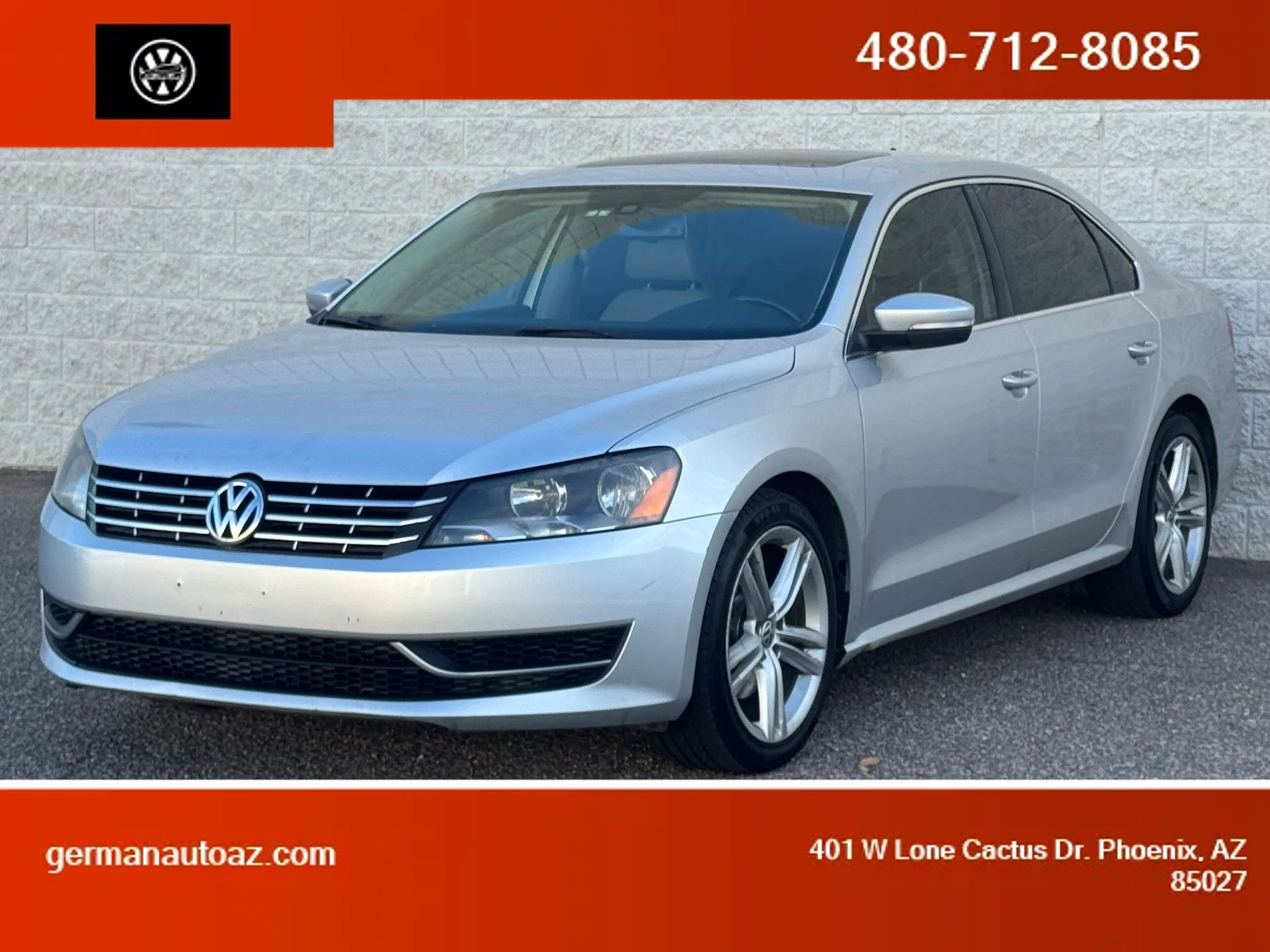 Used 2014 Volkswagen Passat TDI SE FWD image 1