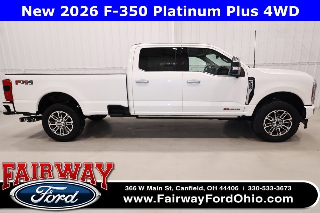 New 2026 Ford F350 Platinum w/ Platinum Plus Package