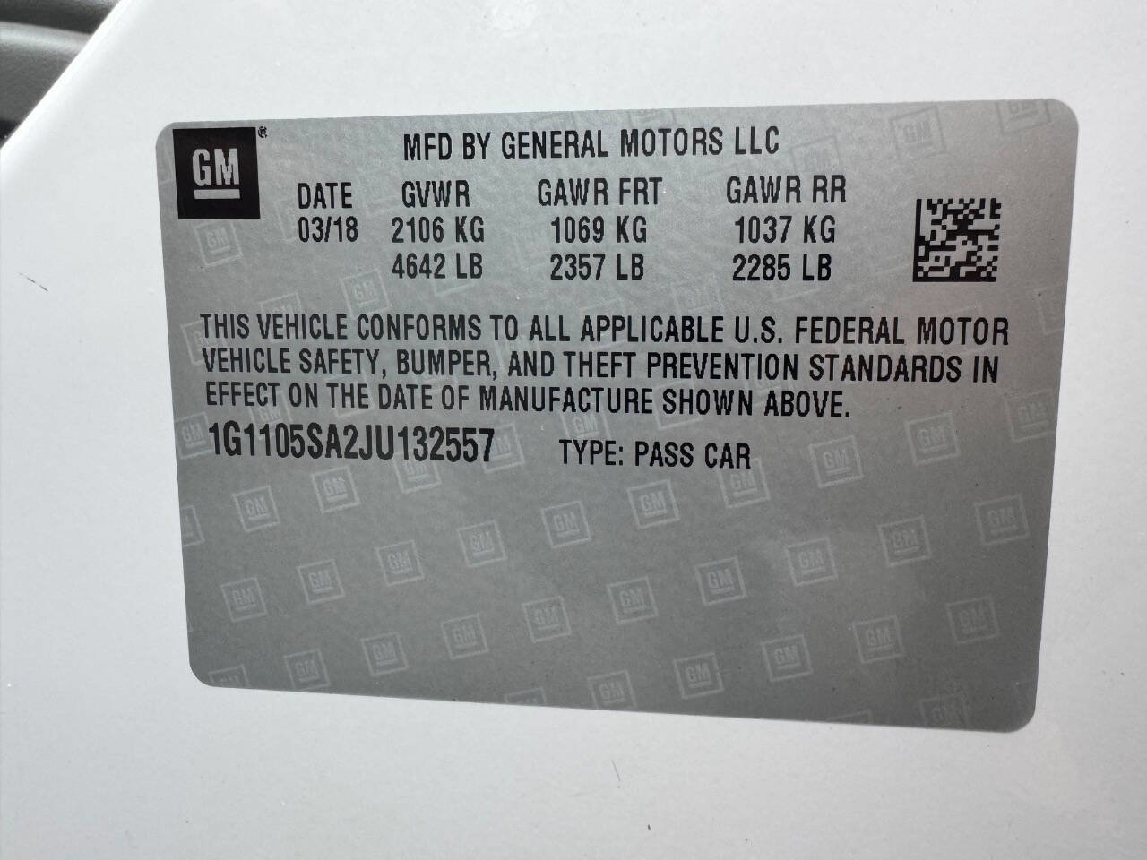 Used 2018 Chevrolet Impala LT FWD image 26