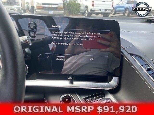 Certified 2021 Chevrolet Corvette Stingray Premium Conv w/ Z51 Performance Package image 14