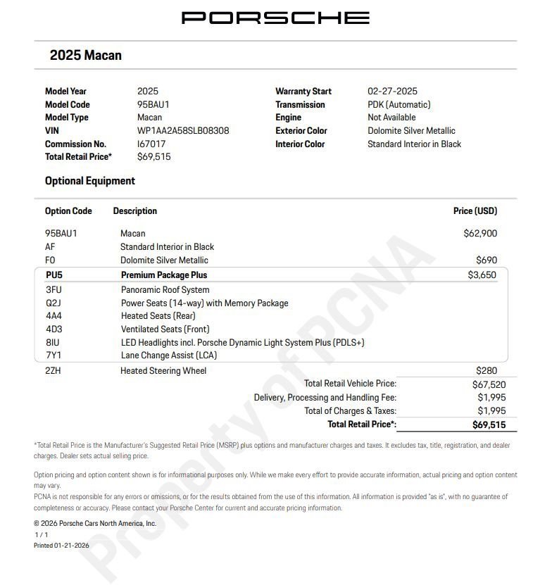 Used 2025 Porsche Macan image 6