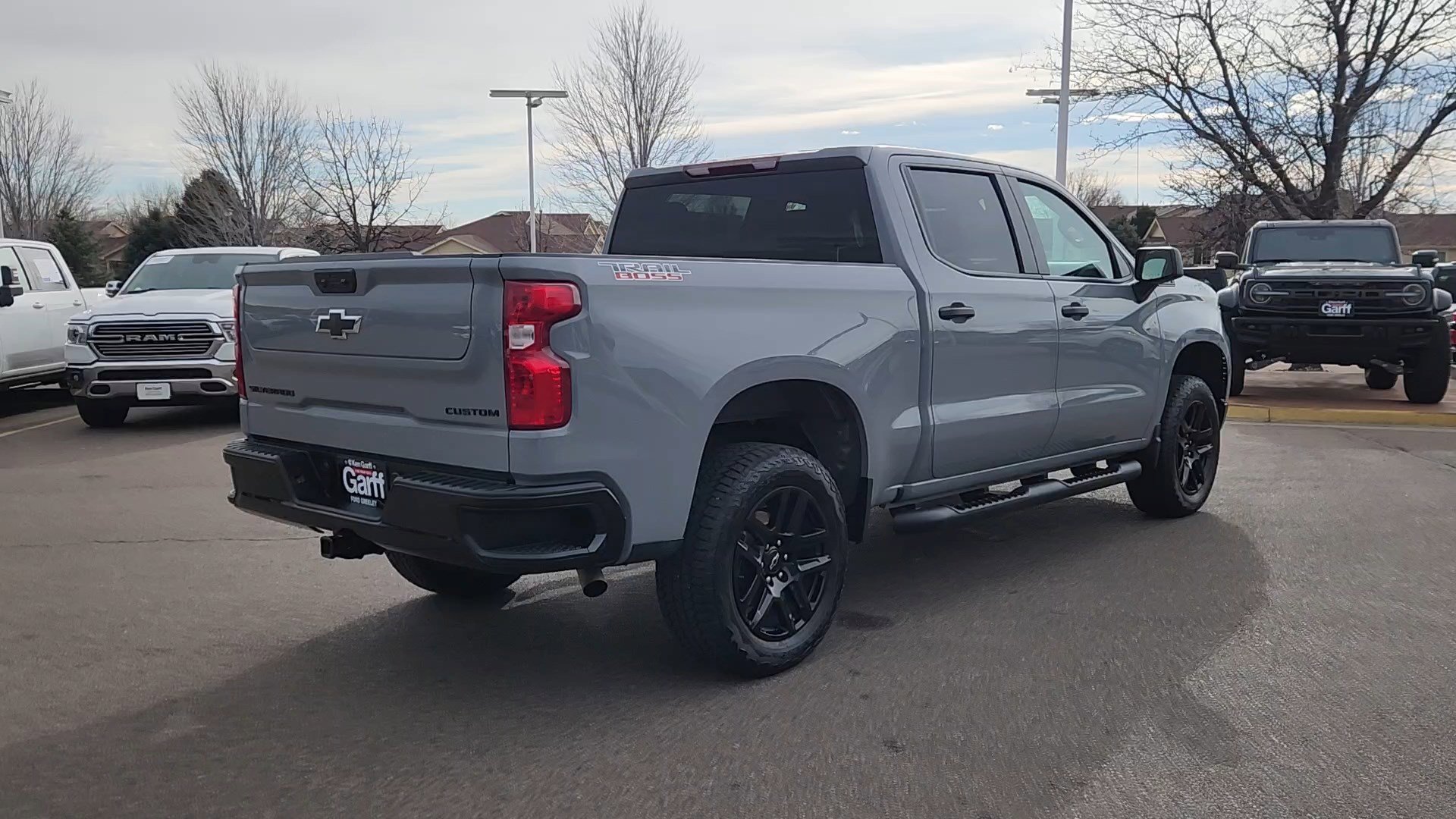 Used 2024 Chevrolet Silverado 1500 Custom Trail Boss w/ Turbomax Blackout Package image 9