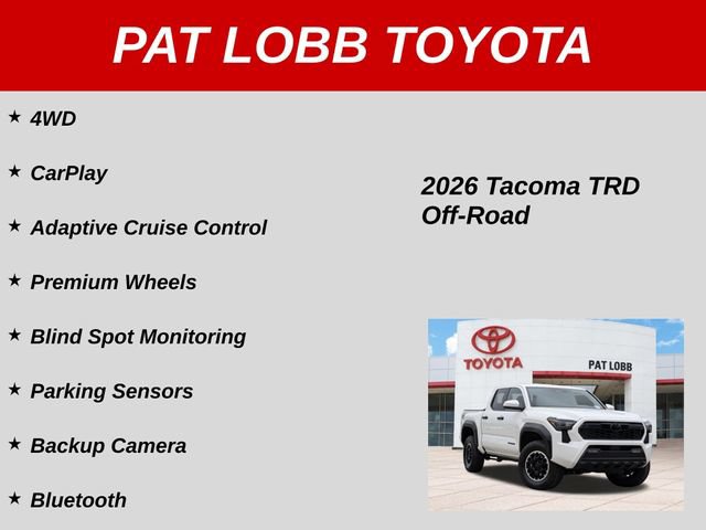 Used 2026 Toyota Tacoma TRD Off-Road AWD/4WD image 37