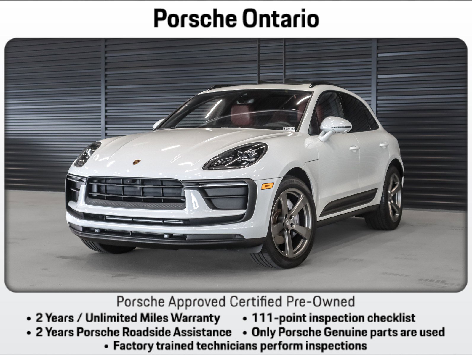 Certified 2022 Porsche Macan AWD/4WD image 1