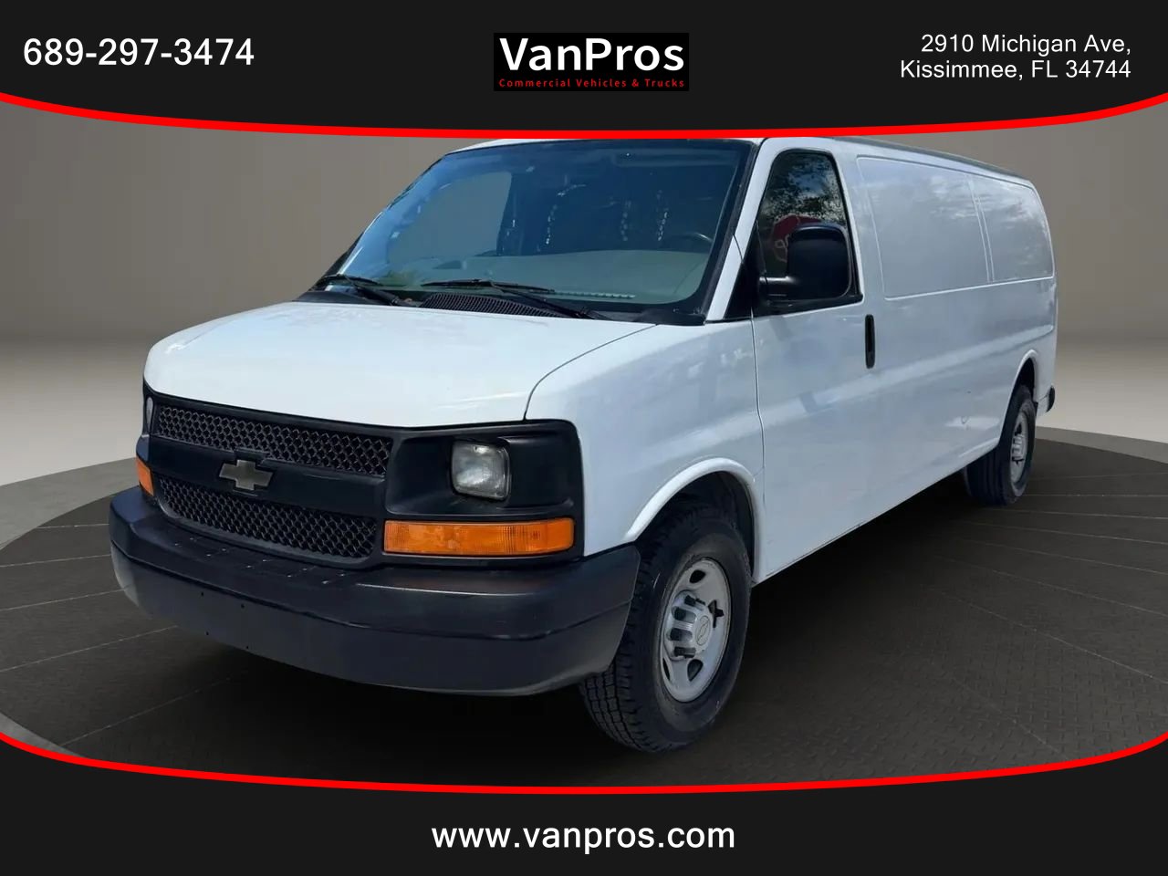 Used 2012 Chevrolet Express 3500 Extended image 1