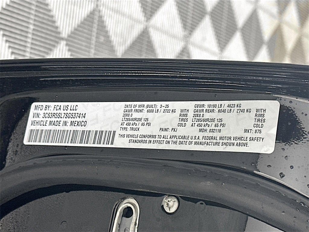 New 2025 RAM 2500 Limited w/ Towing Technology Group image 19