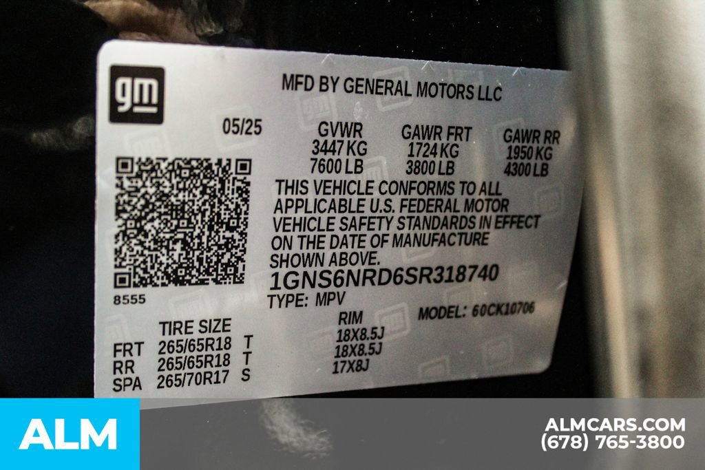Used 2025 Chevrolet Tahoe LT AWD/4WD image 44