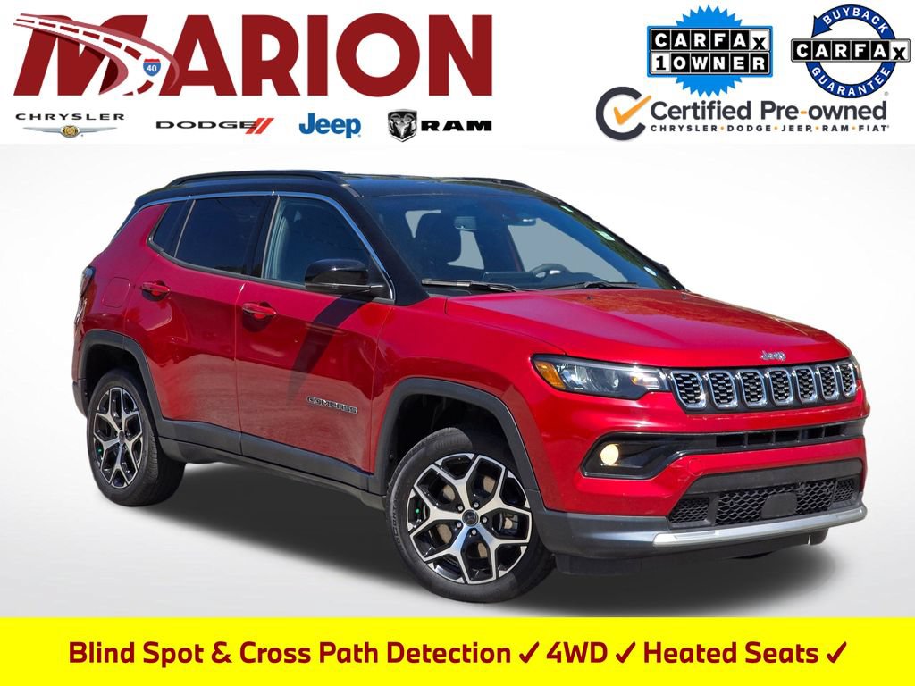 Used 2025 Jeep Compass Limited AWD/4WD image 1