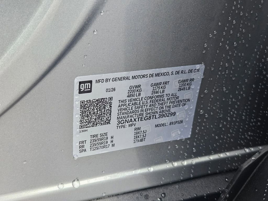 New 2026 Chevrolet Equinox RS AWD/4WD image 42