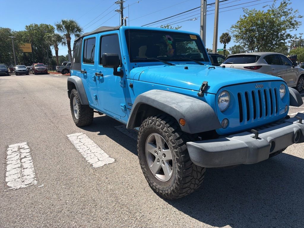 Used 2017 Jeep Wrangler Unlimited Sport w/ Quick Order Package 24S AWD/4WD image 22