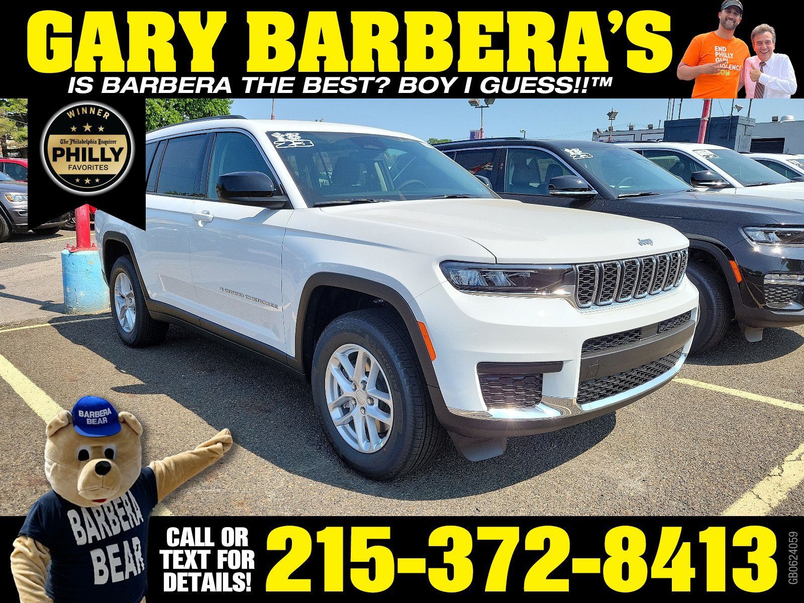 New 2023 Jeep Grand Cherokee L Laredo AWD/4WD image 1