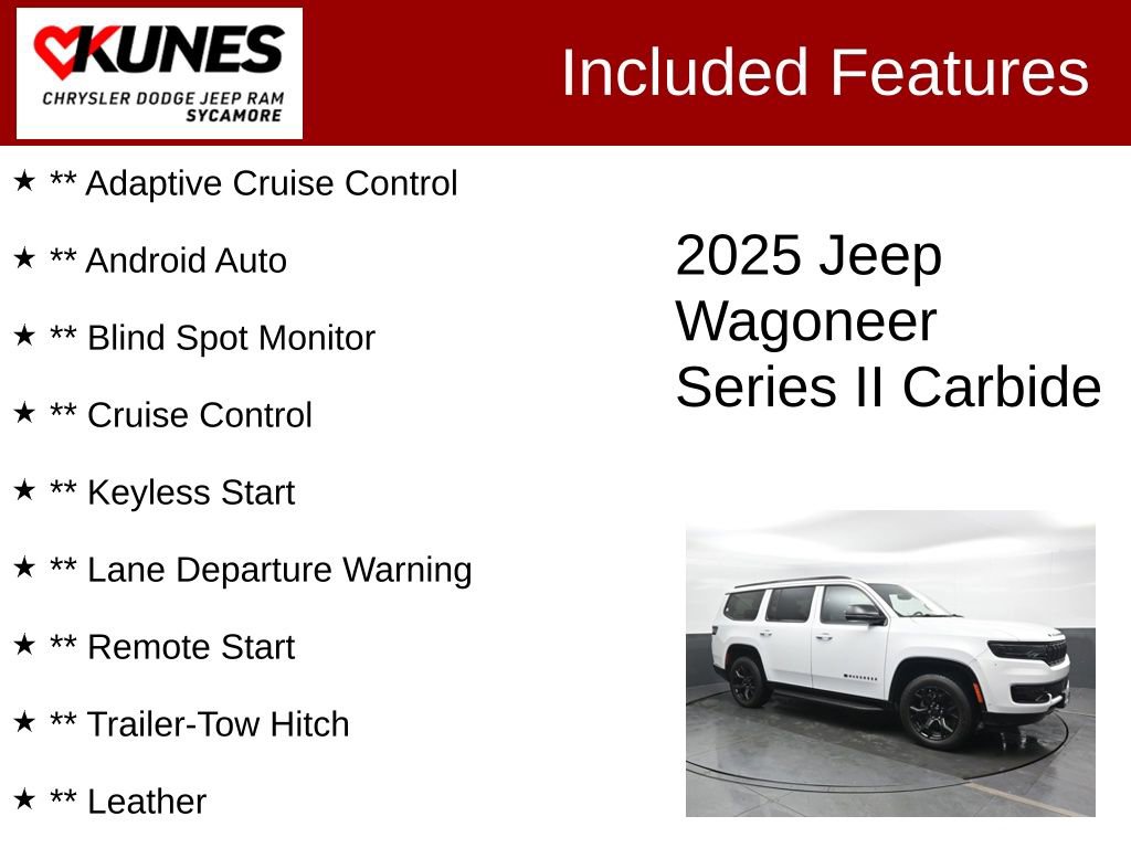 Used 2025 Jeep Wagoneer Series II image 4