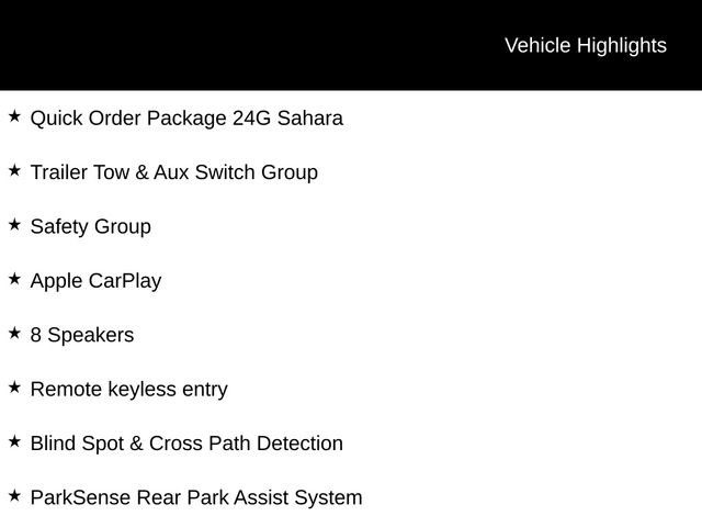 New 2024 Jeep Wrangler Sahara w/ Safety Group image 3