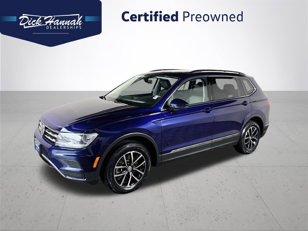 Certified 2021 Volkswagen Tiguan SE w/ Panoramic Sunroof Package