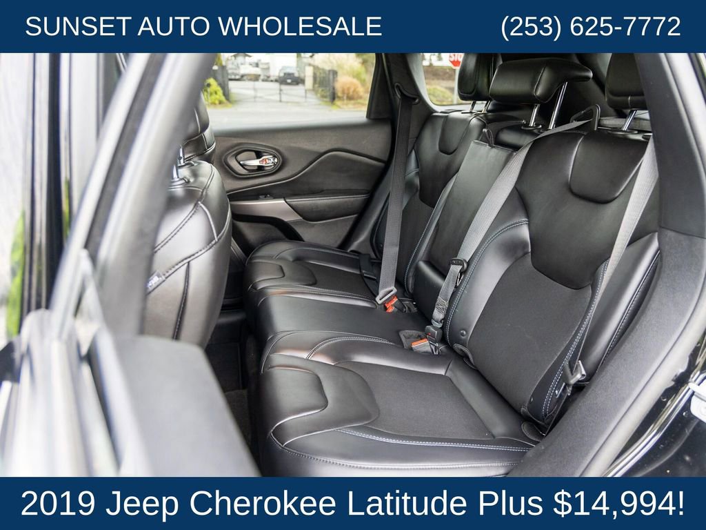 Used 2019 Jeep Cherokee Latitude Plus image 71