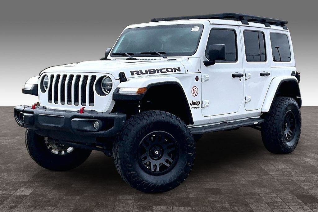 Used 2018 Jeep Wrangler Unlimited Rubicon w/ Steel Bumper Group AWD/4WD image 2
