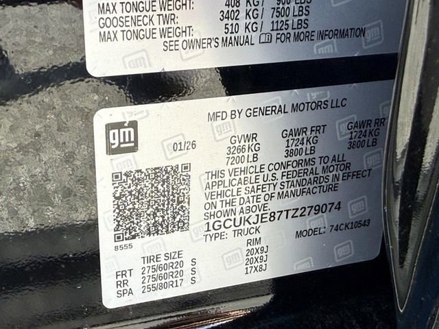 New 2026 Chevrolet Silverado 1500 High Country w/ Midnight Edition AWD/4WD image 22