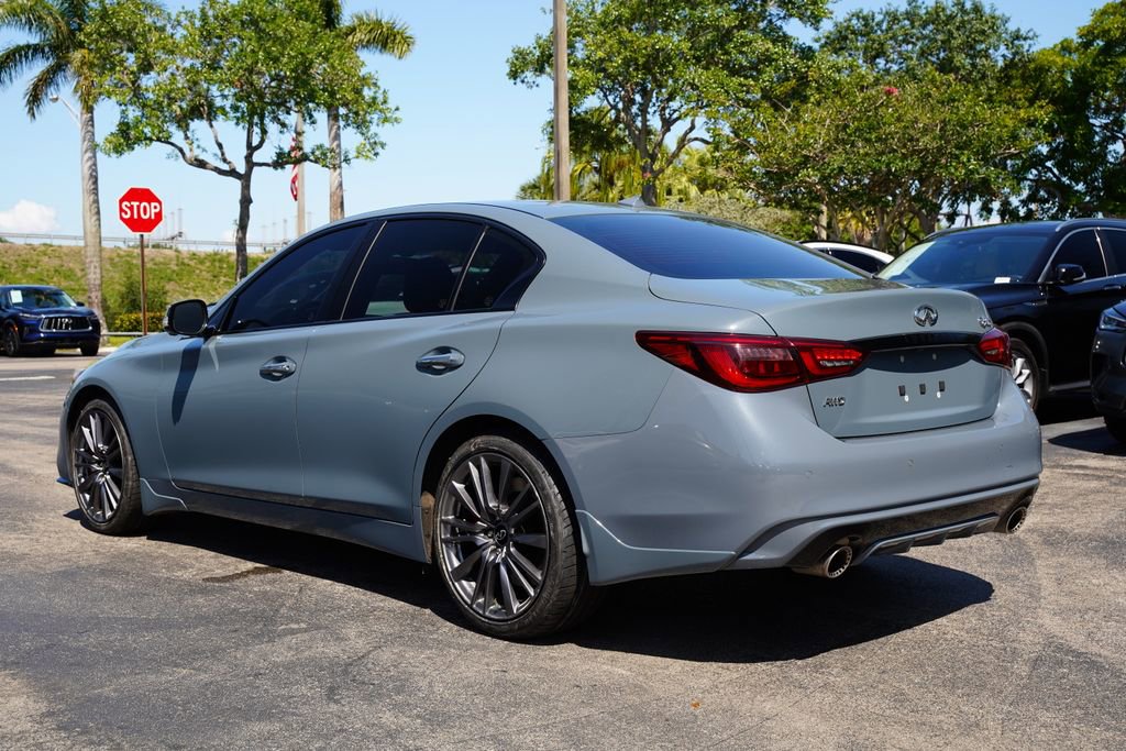 Used 2024 INFINITI Q50 Red Sport 400 AWD/4WD image 9