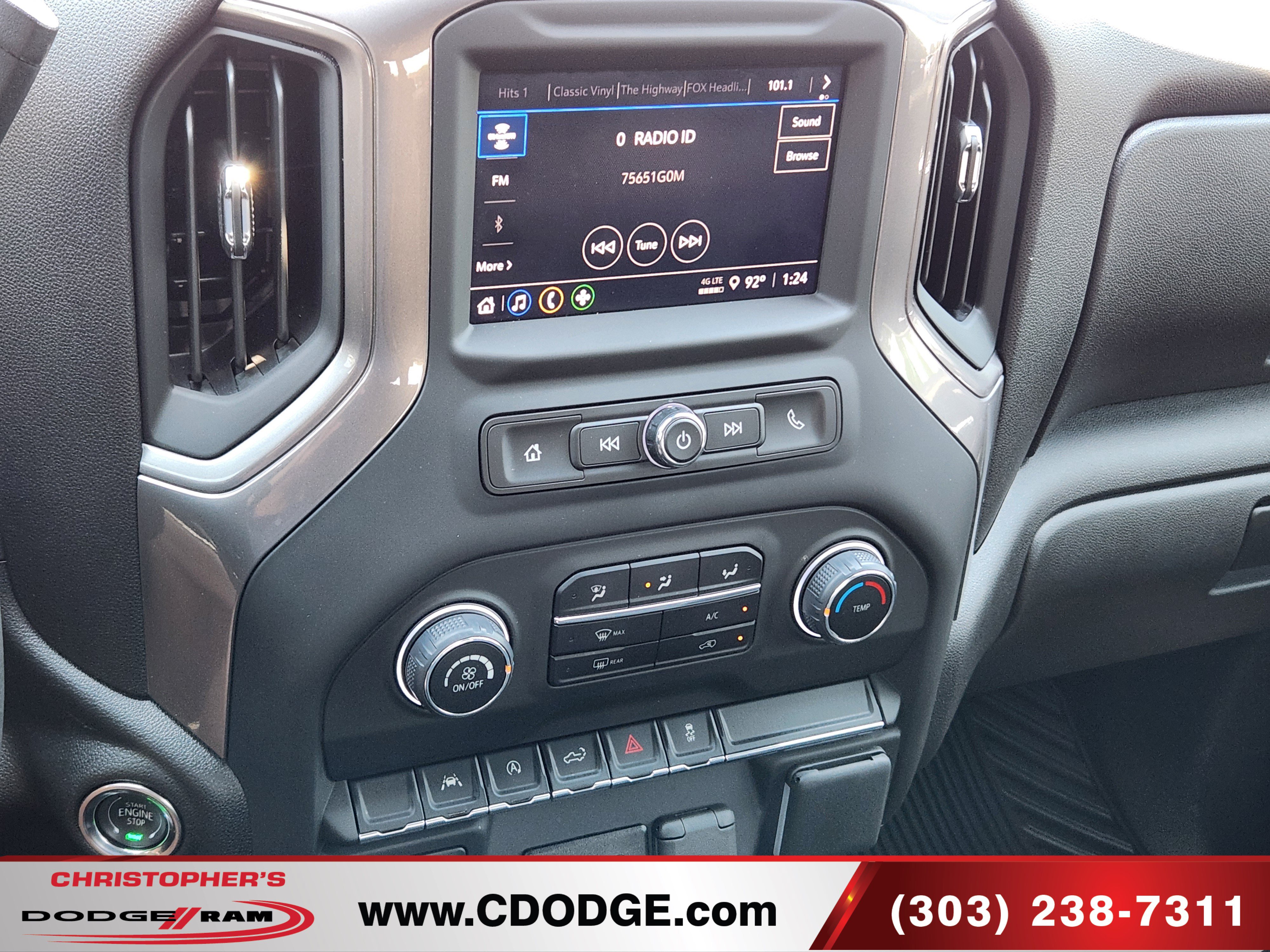 Used 2026 Chevrolet Silverado 1500 Custom w/ LPO, Dark Essentials Package AWD/4WD image 12