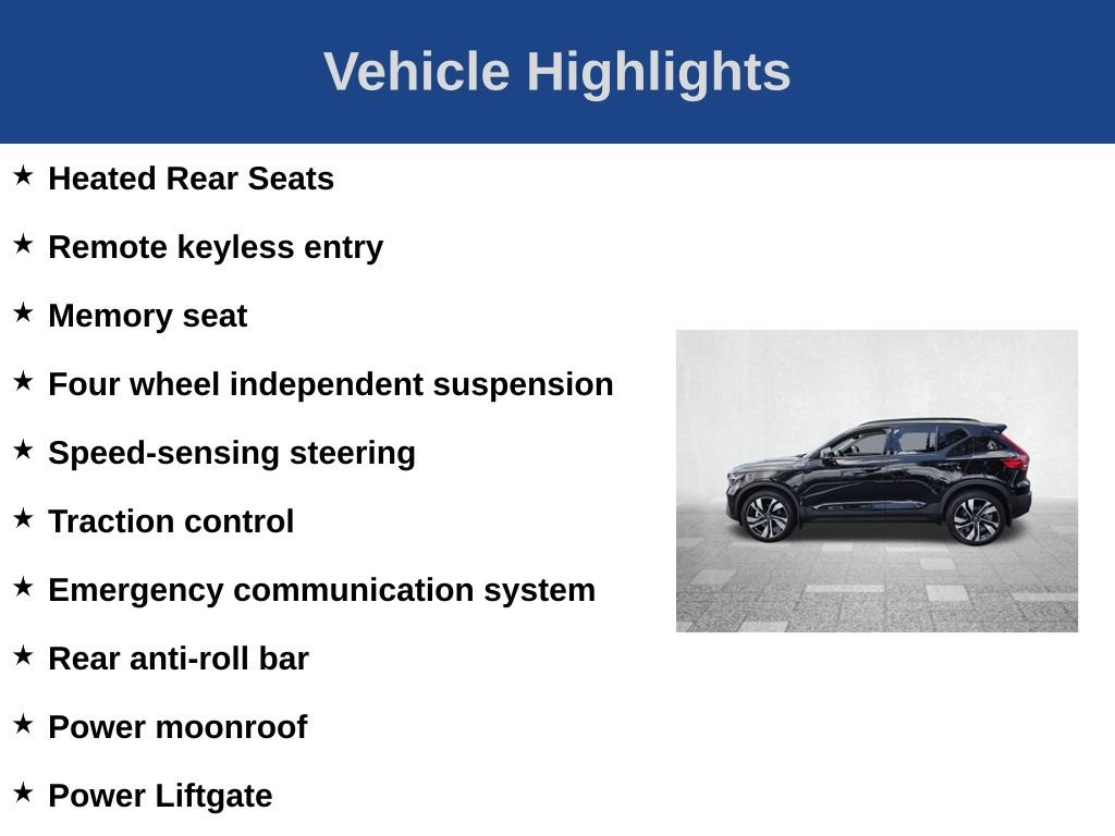 New 2026 Volvo XC40 B5 Plus w/ Protection Package Premier AWD/4WD image 2