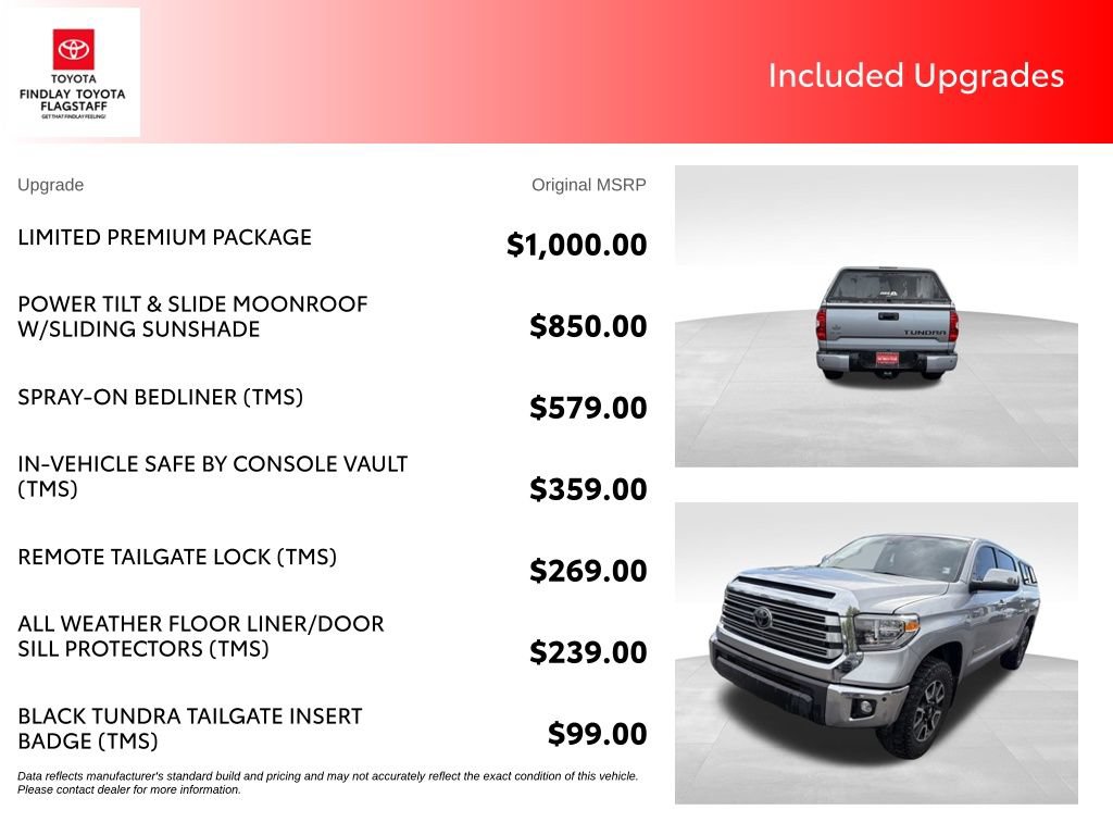 Used 2021 Toyota Tundra Limited w/ Limited Premium Package AWD/4WD image 5