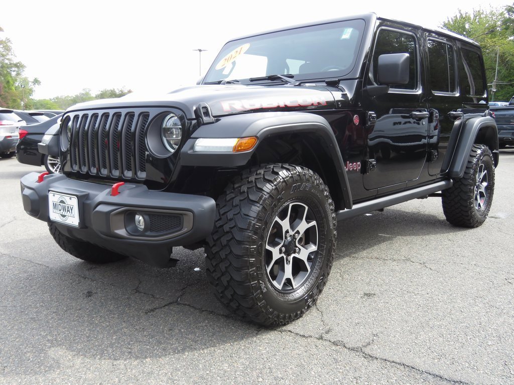 Used 2021 Jeep Wrangler Unlimited Rubicon w/ LED Lighting Group