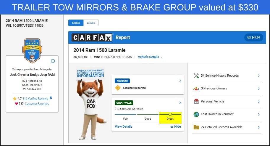 Used 2014 RAM 1500 Laramie AWD/4WD image 12