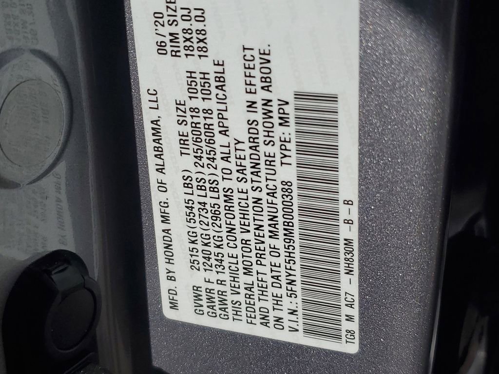 Used 2021 Honda Pilot EX-L image 31