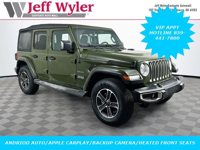 Used 2023 Jeep Wrangler Unlimited Sahara w/ Cold Weather Group AWD/4WD video 1