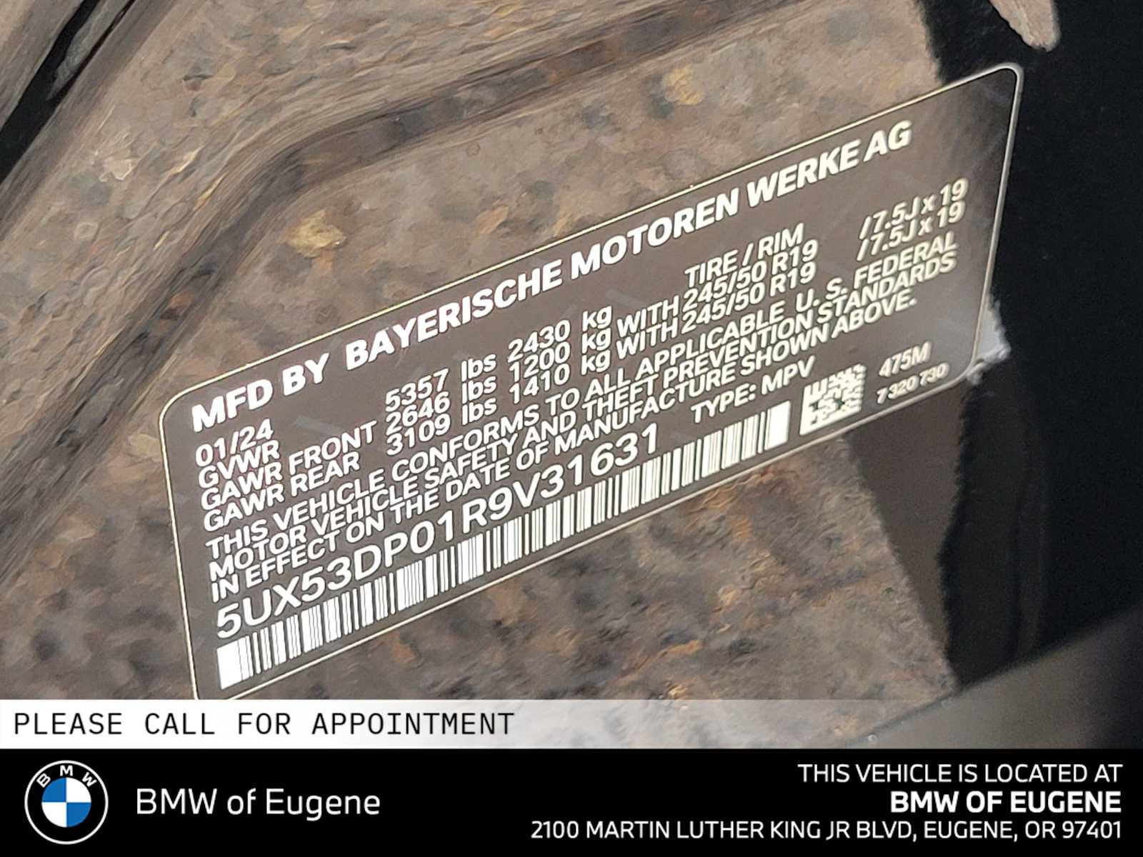 Used 2024 BMW X3 xDrive30i w/ Convenience Package AWD/4WD image 26