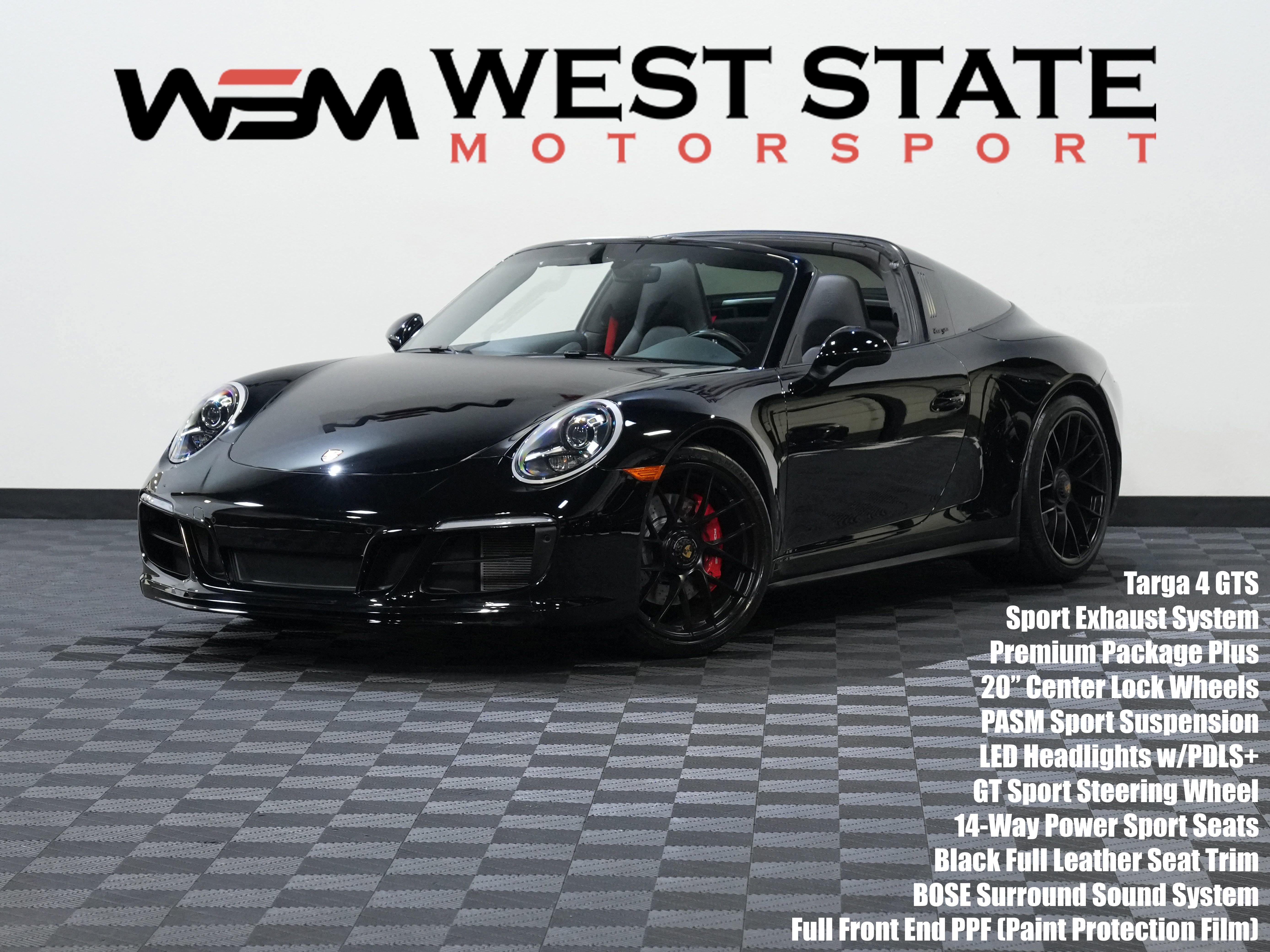 Used 2017 Porsche 911 Targa 4 GTS AWD/4WD image 1