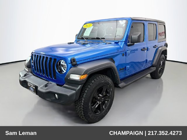 Used 2021 Jeep Wrangler Unlimited Sport AWD/4WD image 3