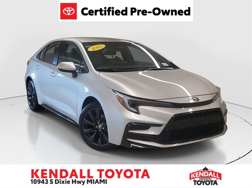 Certified 2025 Toyota Corolla SE