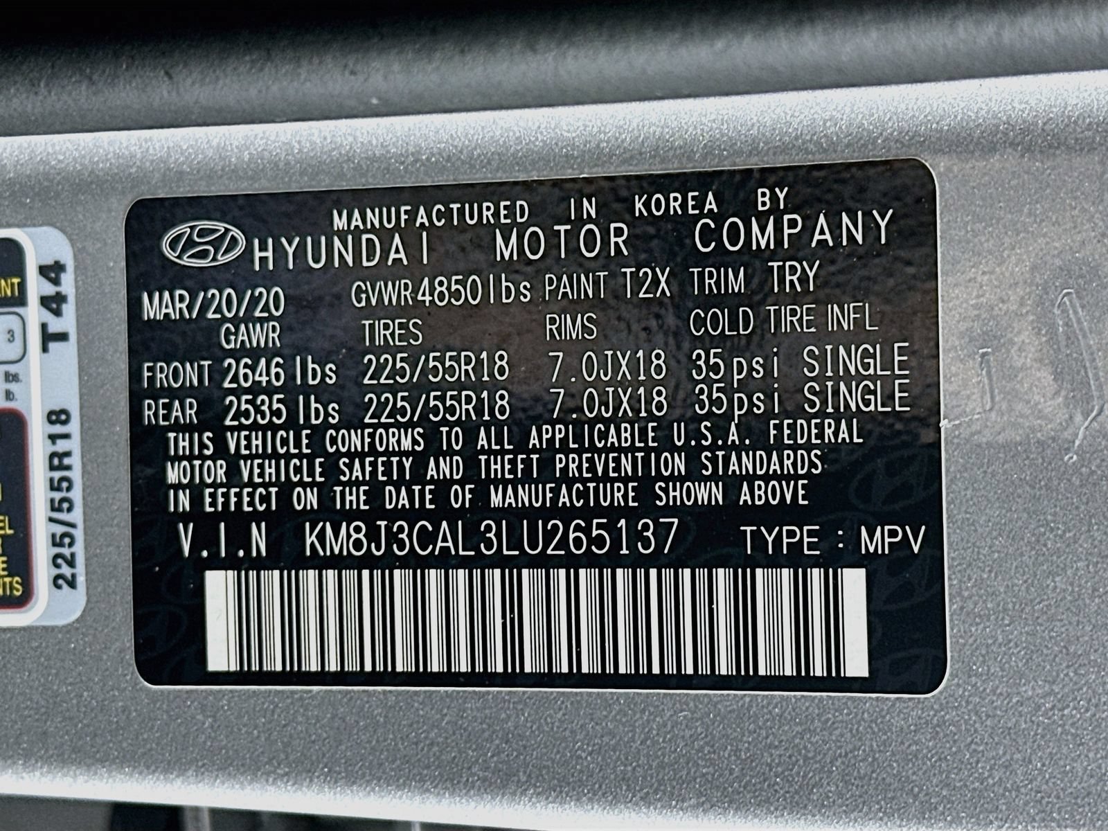 Used 2020 Hyundai Tucson Ultimate w/ Cargo Package AWD/4WD image 33