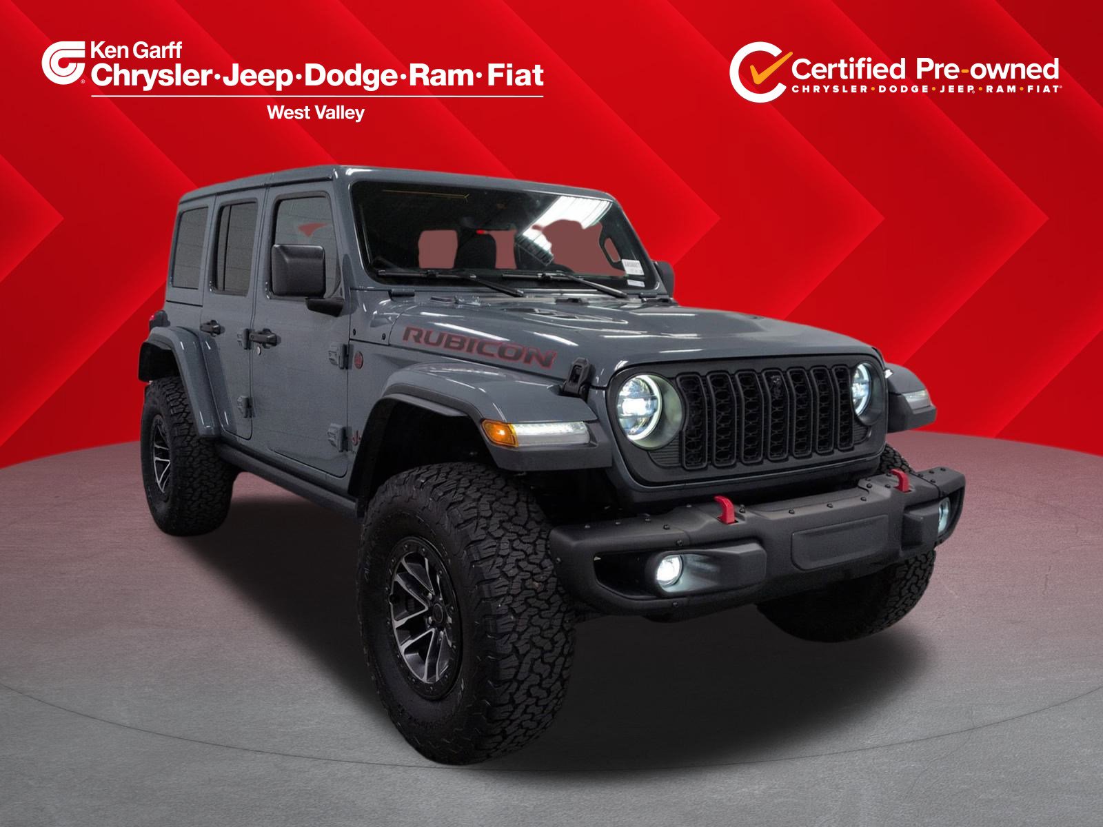 Certified 2025 Jeep Wrangler Unlimited Rubicon