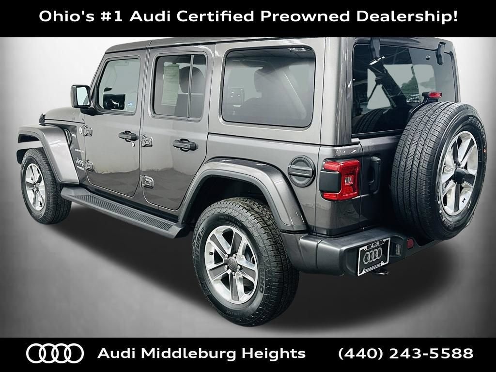 Used 2021 Jeep Wrangler Unlimited Sahara AWD/4WD image 5