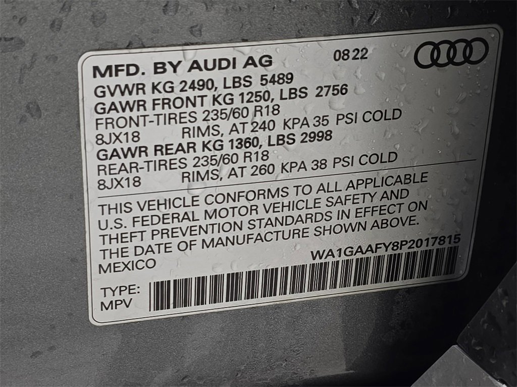 Certified 2023 Audi Q5 2.0T Premium image 38
