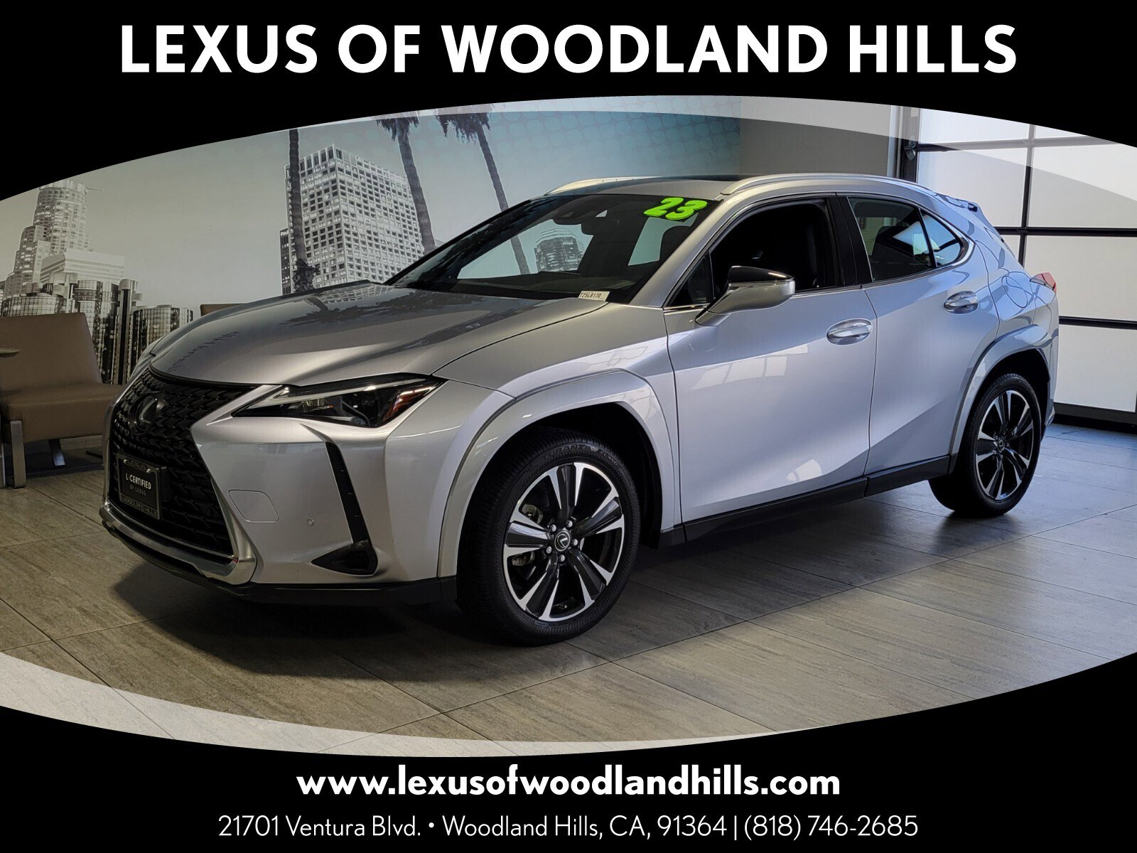 Certified 2023 Lexus UX 250h FWD w/ Premium Package image 1