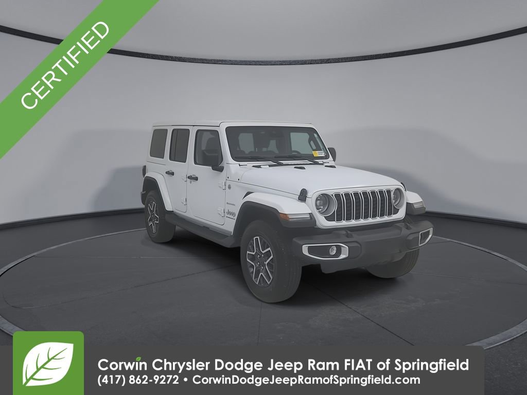 Certified 2024 Jeep Wrangler Sahara image 2