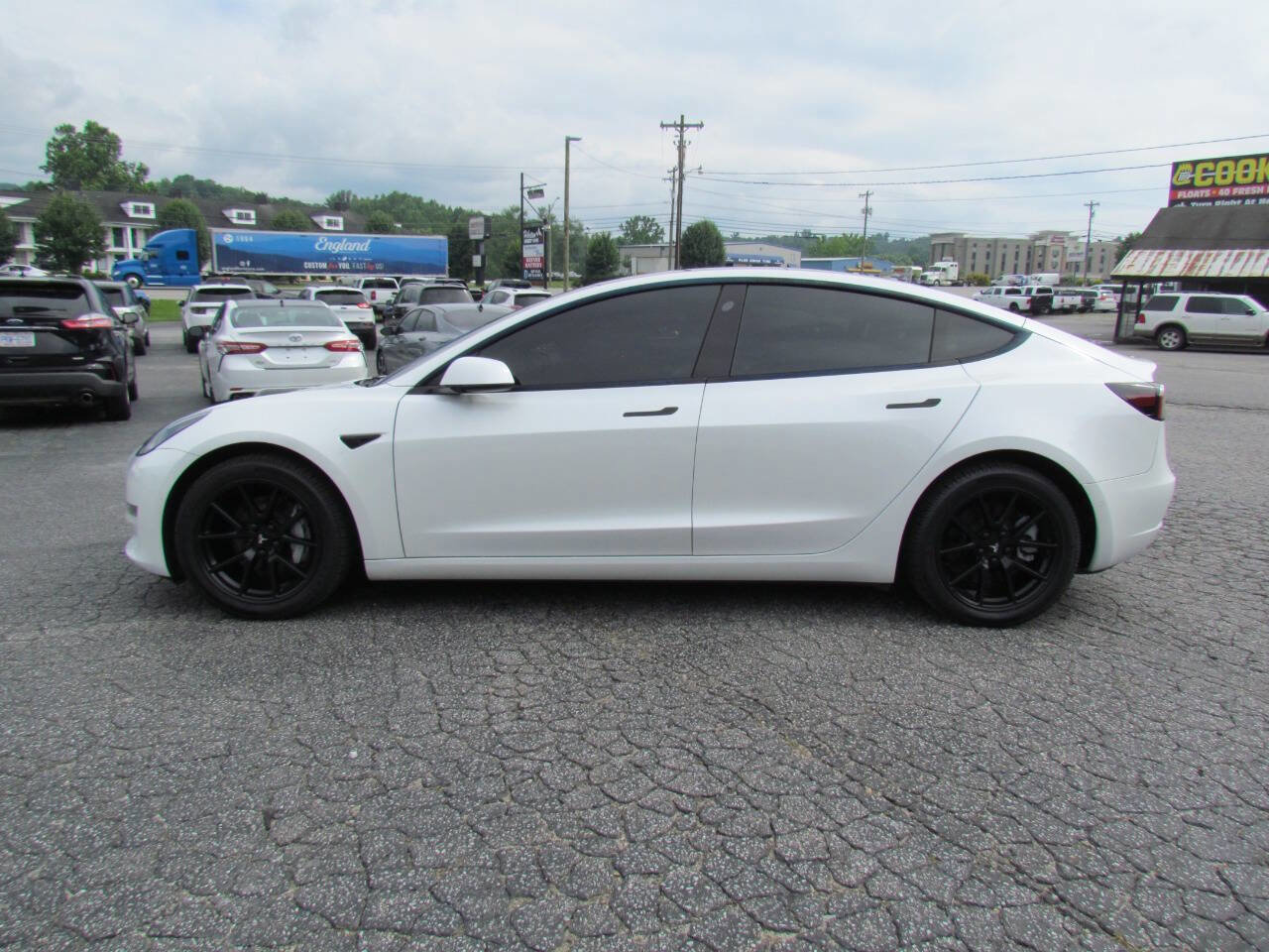 Used 2021 Tesla Model 3 Long Range image 4