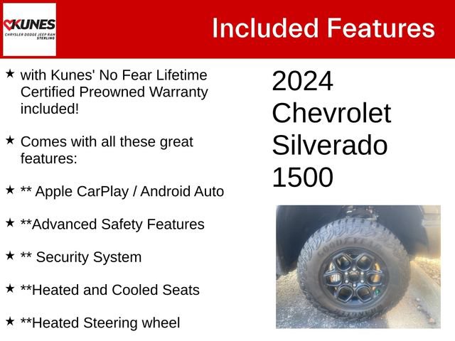 Used 2024 Chevrolet Silverado 1500 ZR2 w/ ZR2 Bison Edition AWD/4WD image 4