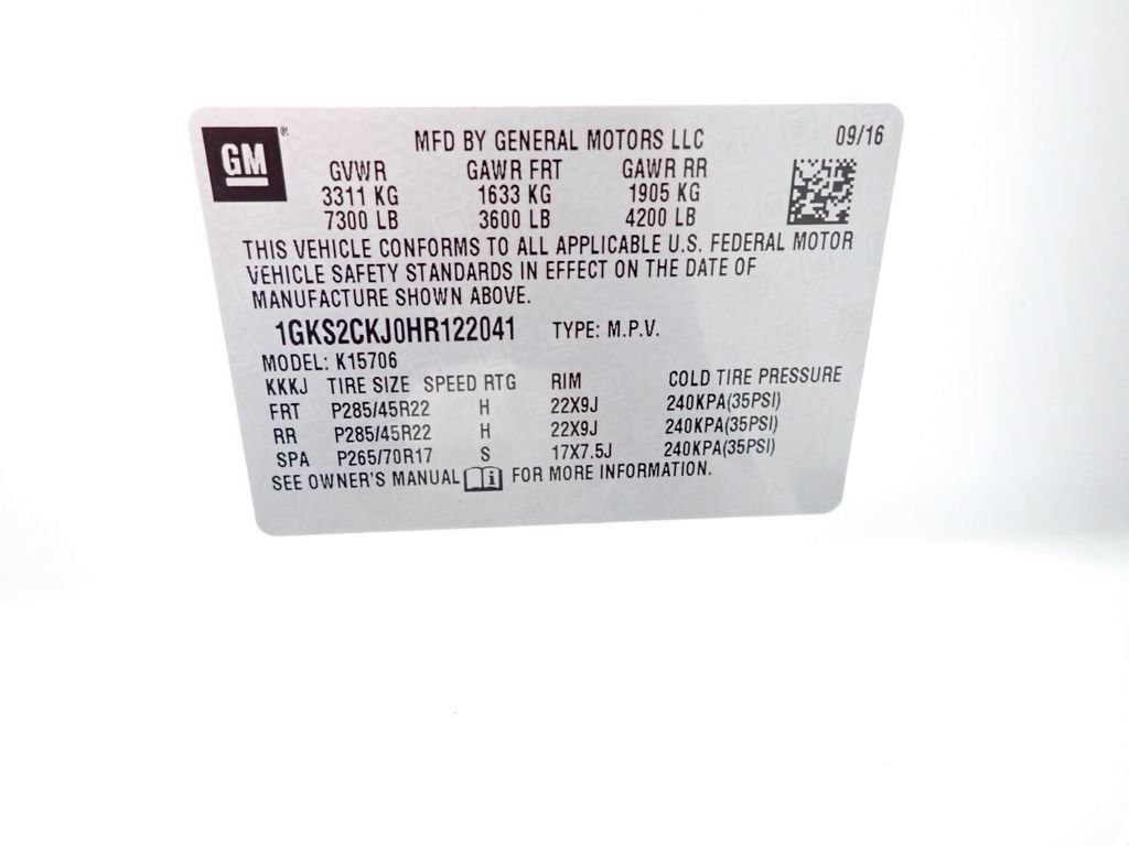 Used 2017 GMC Yukon Denali w/ Open Road Package image 45